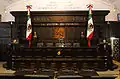 Tribuna do Senado do México.