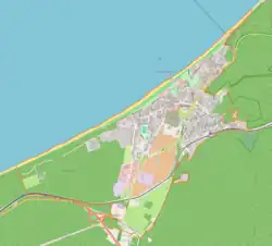 Localização de Międzyzdroje na Polónia