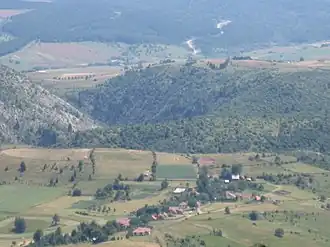 Vue générale de Miševići