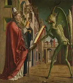 São Wolfgang e o Diabo, Antiga Pinacoteca de Munique