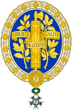Brasão de armas da República Francesa