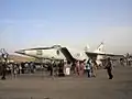 Um Mig-25 da Força Aérea Líbia.