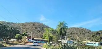 Entrada do distrito de Mimoso