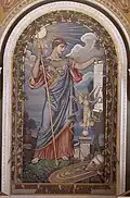 Minerva, 1896 (mosaico na Biblioteca do Congresso