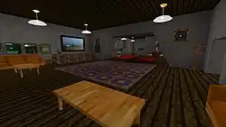 Interior de uma casa com o Mod "Home Decor"