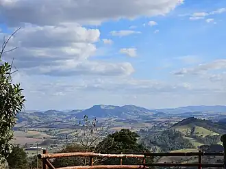 Vista da estrada para São Domingos