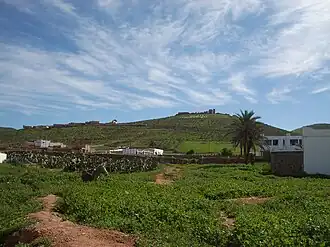 Vista do forte espanhol de Mirleft