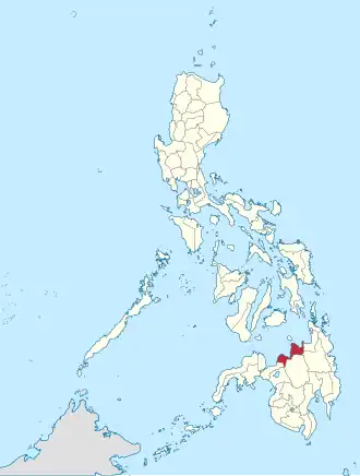 Misamis Oriental na Mindanao Setentrional Coordenadas : 8°45'N, 125°0'E