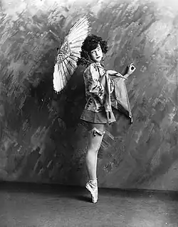 Miss Finney dançando, Montreal, Quebec, 1923