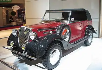 1937 Mitsubishi PX33 on display at the 2006 Paris Motor Show.
