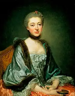 Mme Georges Gougenot de Croissy , nascida Vïrany de Varennes, 1757