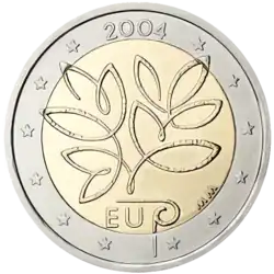 Moeda comemorativa 2 euros 2004, Finlândia