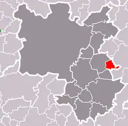 Localização de Mokrouše