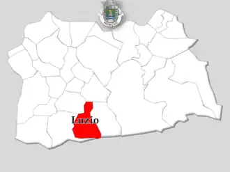 Localização no Município de Monção