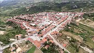 Vista da Cidade de Monte das Gameleiras-RN