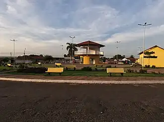 Praça Central em Montes Claros de Goiás