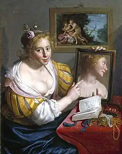 Menina com Espelho - Alegoria do Amor Profano, 1627 (Museu Fitzwilliam, Cambridge).