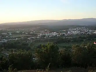 Vista da várzea de Mortágua
