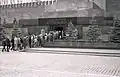Mausoléu de Lenin e Stálin, agosto de 1957.