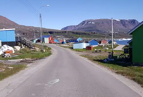 A montanha na proximidade