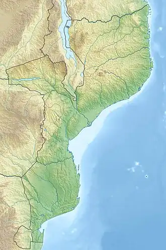 Mabu está localizado em: Moçambique