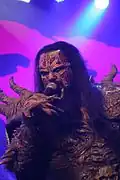 Lordi, vencedores do Festival Eurovisão da Canção 2006 pela Finlândia.