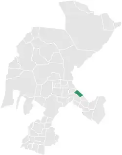 Localização de General Pánfilo Natera na província de Zacatecas