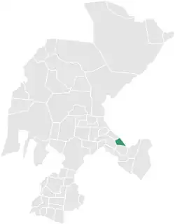 Localização de Villa González Ortega no estado de Zacatecas