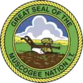 Selo oficial de Nação Muscogee