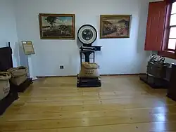 Uma das salas do museu.