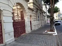 Vista lateral do Museu.