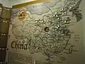 Mapa do vinho na China