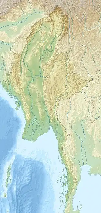 Saramati está localizado em: Myanmar