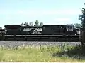 GE Dash 9-40CW #9903 em Elkhart, Indiana .