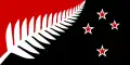 Silver Fern (branco, negro e vermelho) de Kyle Lockwood