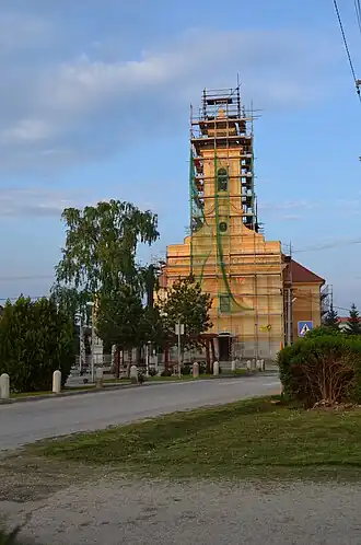 Igreja de São João Batista, em Veľká Mača.