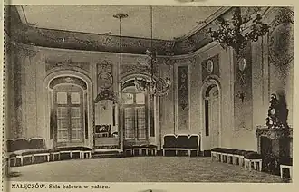 Salão de baile no palácio em Naleczów (1927-1935)