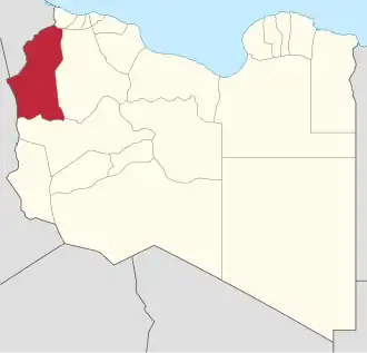 Localização de Nalute