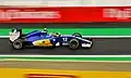 Felipe Nasr pilotando a Sauber C34 no Grande Prêmio do Brasil de 2015.