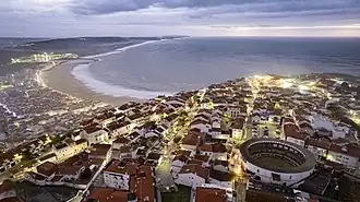 Praça de Toiros, Sítio da Nazaré e Praia