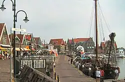 O porto de Volendam