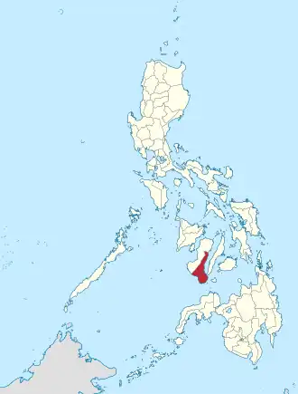 Negros Oriental na Negros&nbsp;(en) Coordenadas : 10°3'N, 123°7'E