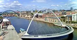 Gateshead Millennium Bridge, no Reino Unido