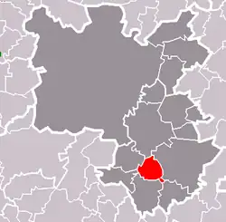 Localização de Nezbavětice