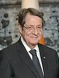 &nbsp;Chipre Nicos Anastasiades, Presidente