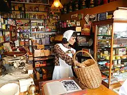 Mercearia dos anos 1940.