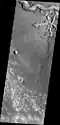 Nirgal Vallis, visto pela THEMIS.
