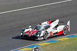 Toyota TS050 Hybrid n°5 durante as 24 Horas de Le Mans de 2016