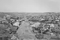 Nogales (Arizona) e Nogales (Sonora) em 1899 sem o muro.