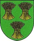 Brasão de armas de Nová Ves u Nového Města na Moravě